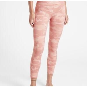 Athleta Elation Pink Camo 7/8 Tight Size 3X NWT